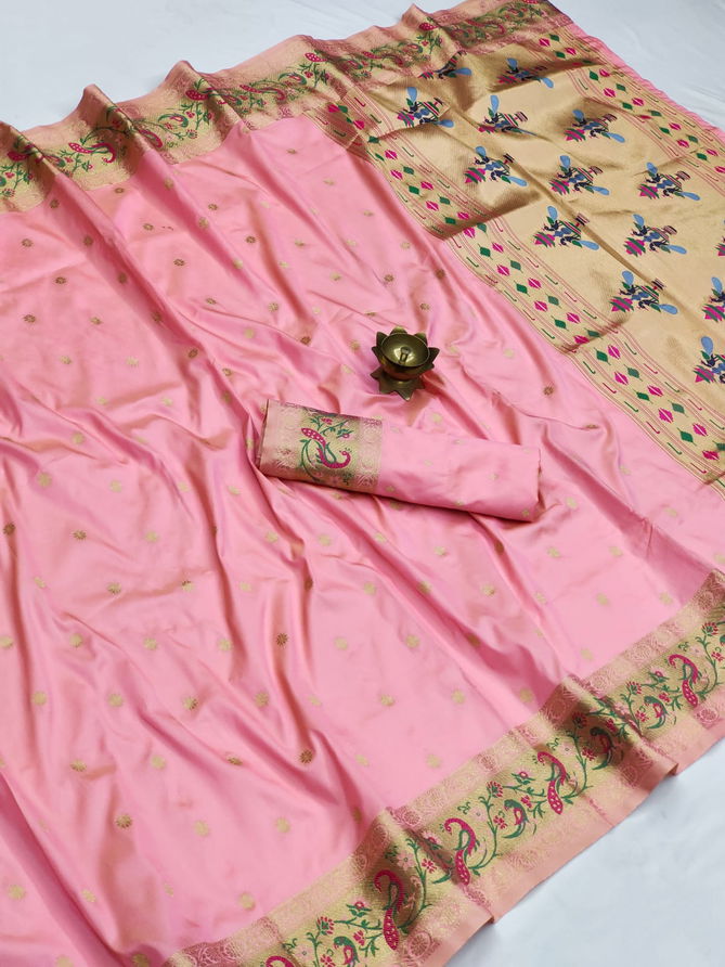 Meera 74 New Exclusive Wear Banarasi Silk Designer Latest Saree Collection